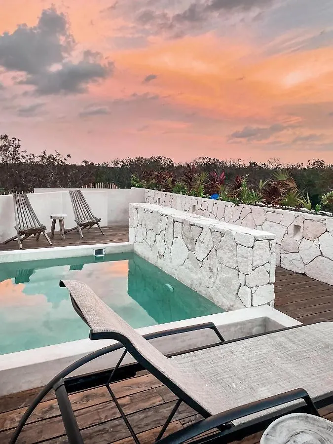 Vida Boho Apart 15 With Special Fee To Access Hotel Bardo Tulum 0*,  Mexico