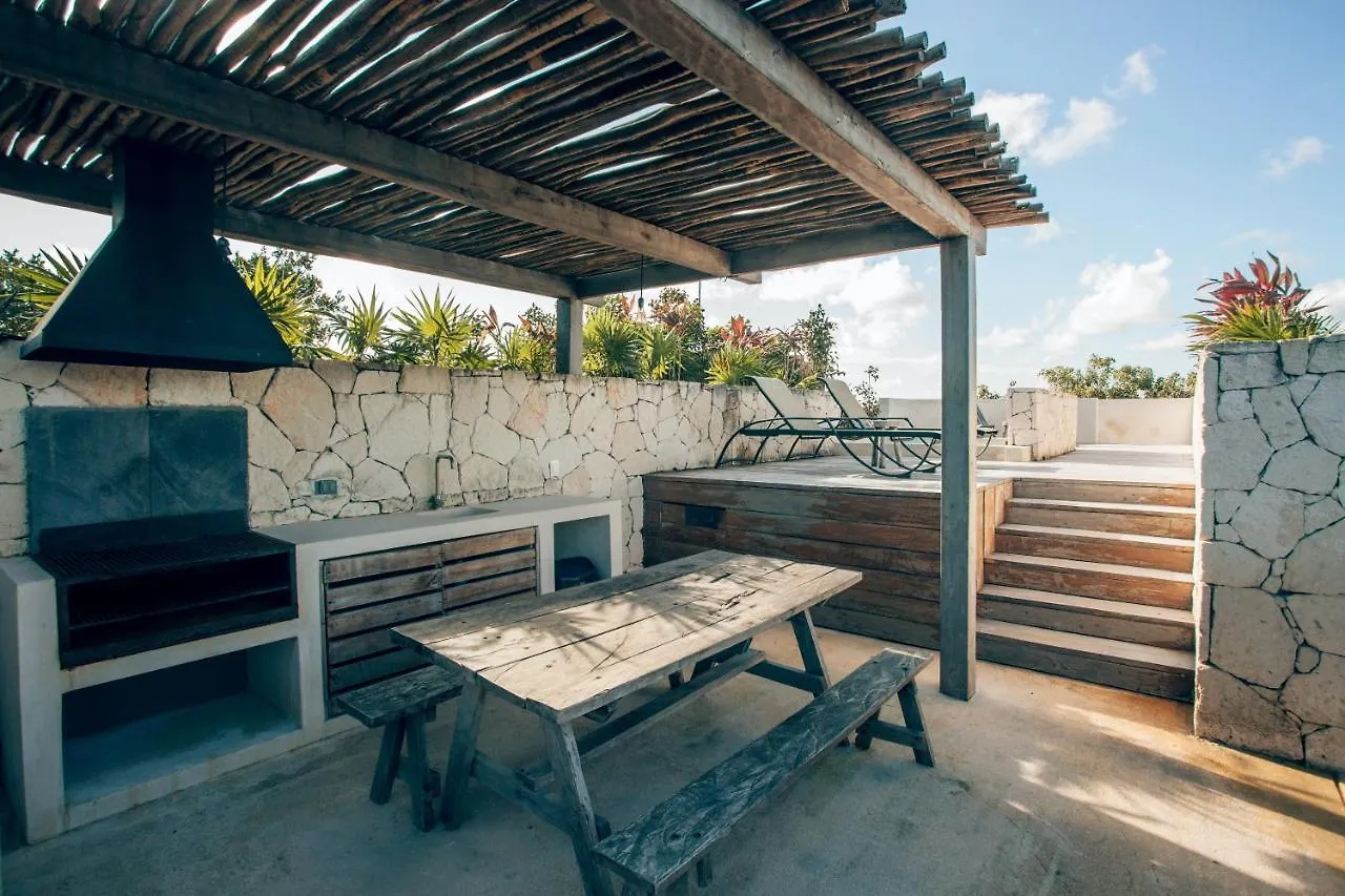 Apartment Vida Boho Apart 15 With Special Fee To Access Hotel Bardo Tulum Mexico